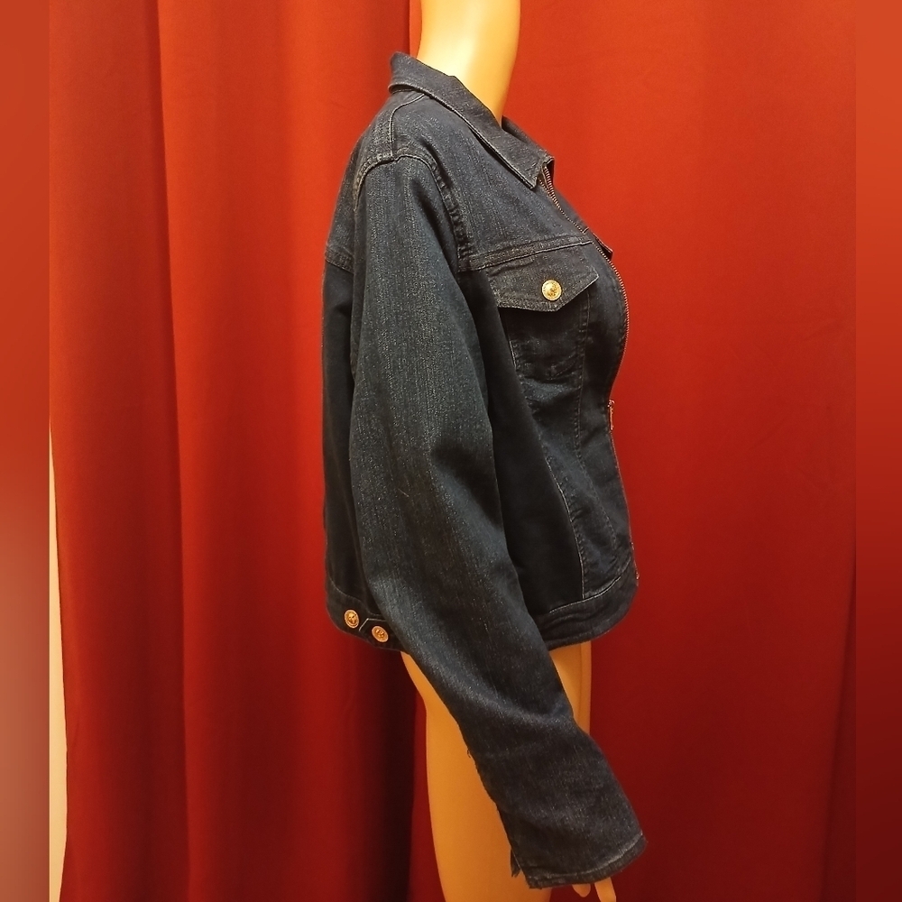 Bianca Nygard Dark Denim Jacket - Picture 5 of 9